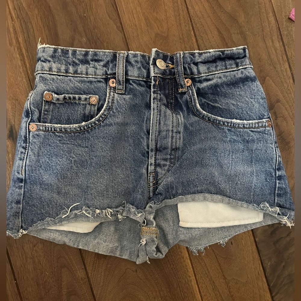 Dark wash Jean Shorts